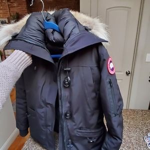 Canada Goose Montebello Parka Puffer Coat Black